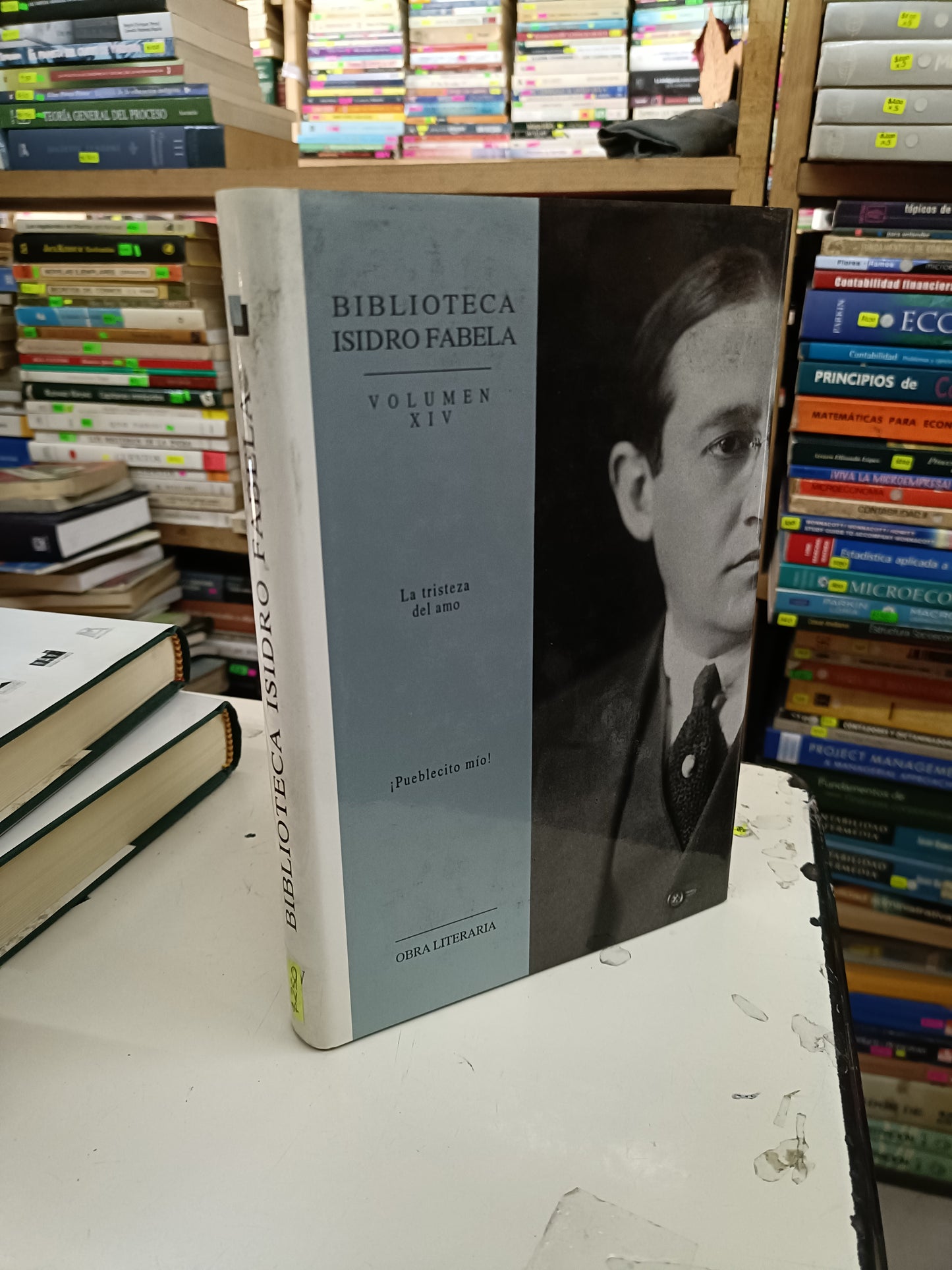 BIBLIOTECA ISIDRO FABELA VOLUMEN XIV: LA TRISTEZA DEL AMO, ¡PUEBLECITO MÍO! USADO HISTORIA LITERARIO 207