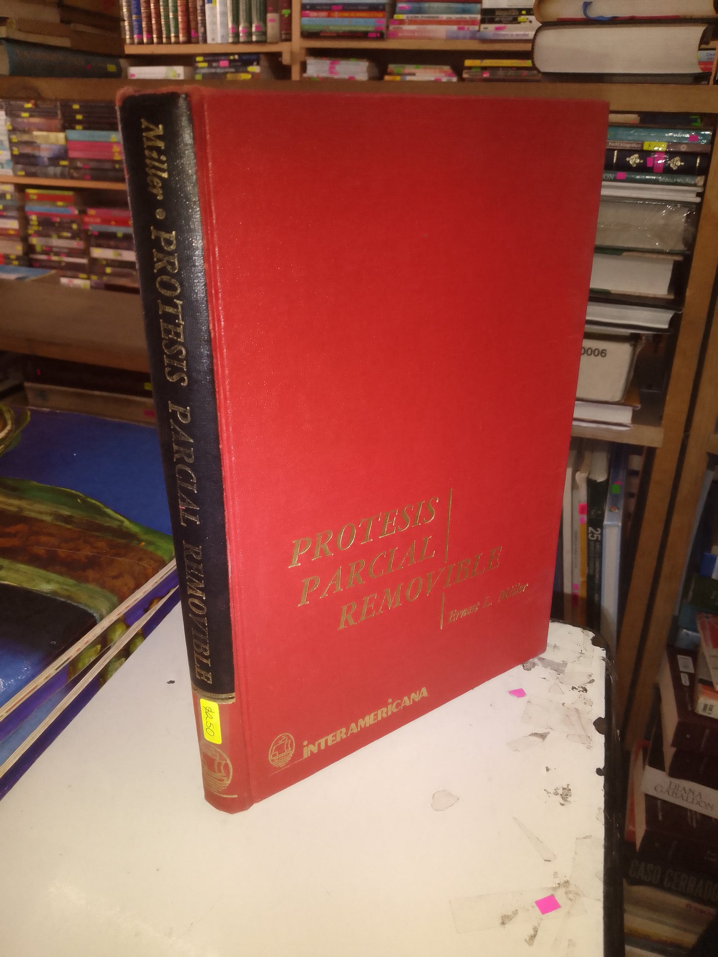 PRÓTESIS PARCIAL REMOVIBLE POR ERNEST L. MILLER USADO MEDICINA LITERARIO 207