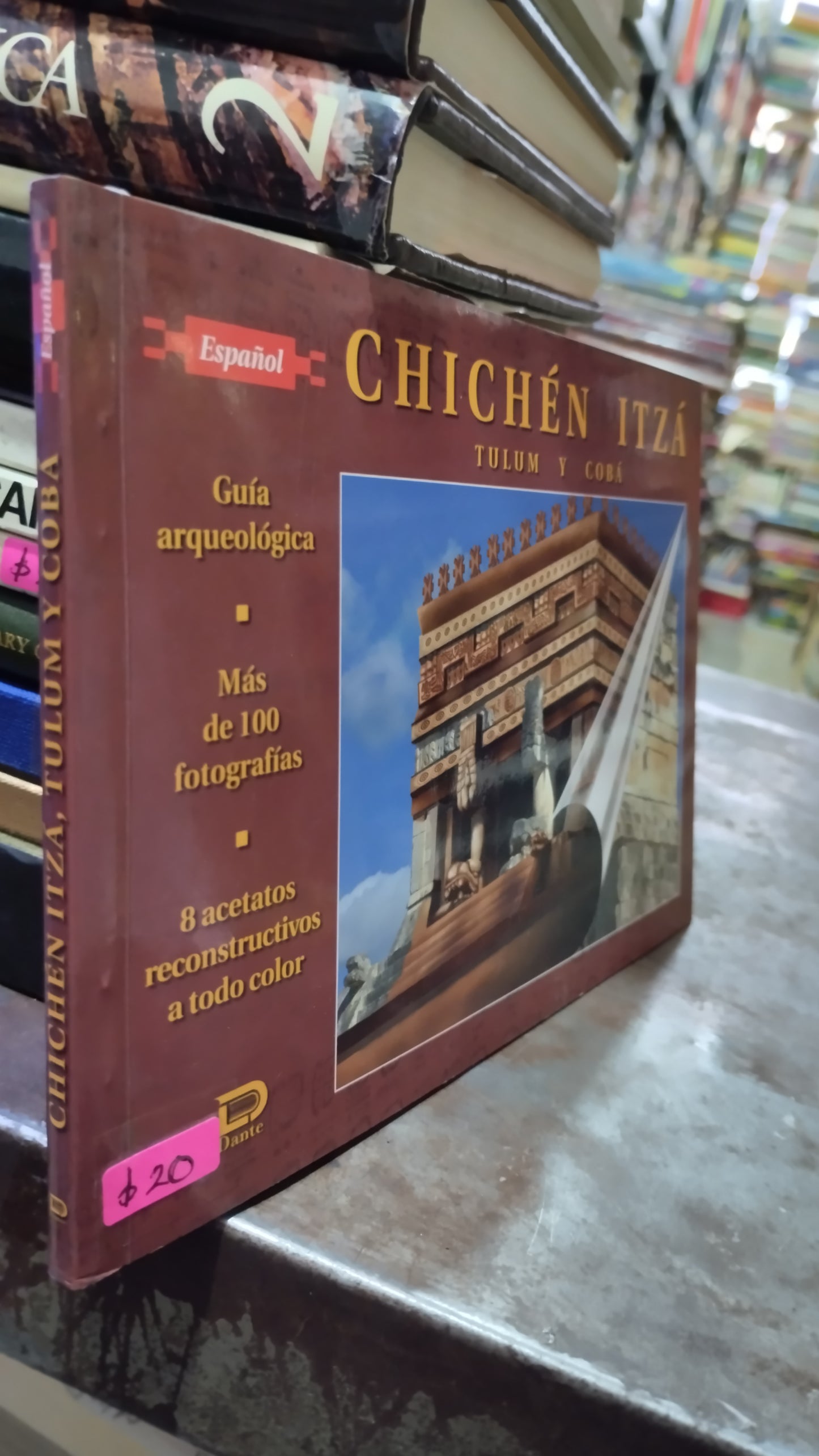 CHICHEN ITZA TULUM Y COBA LIBRO USADO ARTE ALDAMA