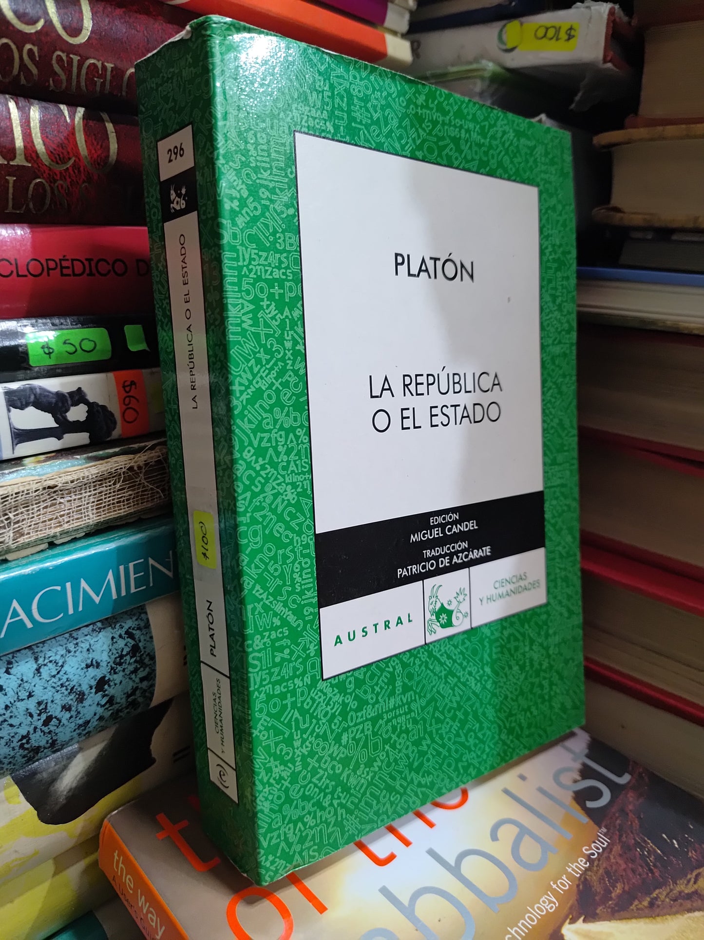 LA REPUBLICA O EL ESTADO POR PLATON USADO SOCIOLOGIA JUAREZ 507