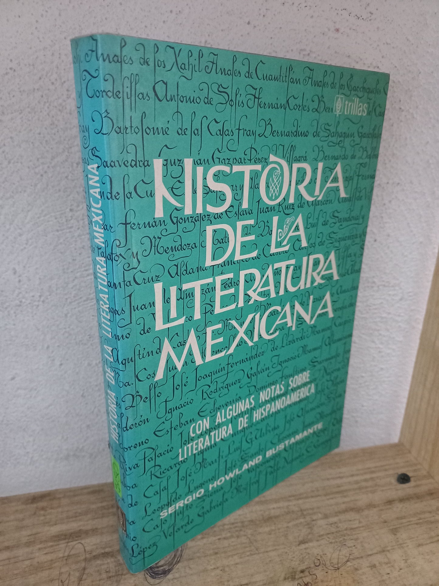 HISTORIA DE LA LITERATURA MEXICANA POR SERGIO HOWLAND BUSTAMANTE USADO HISTORIA LITERARIO 305