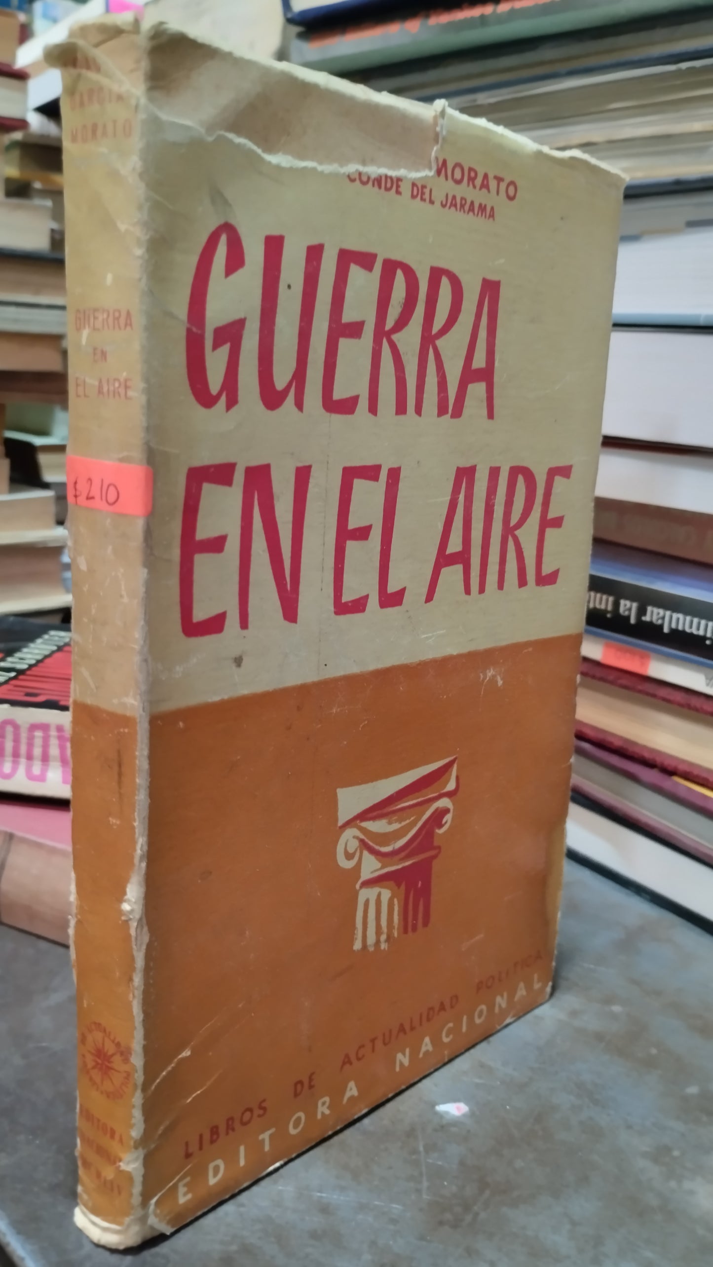 GUERRA EN EL AIRE POR GARCIA MORATO LIBRO USADO HISTORIA ALDAMA