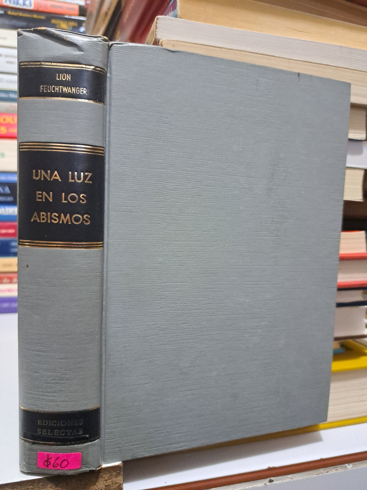 UNA LUZ EN LOS ABISMOS LION FEUCHTWANGER USADO NOVELA JUÁREZ