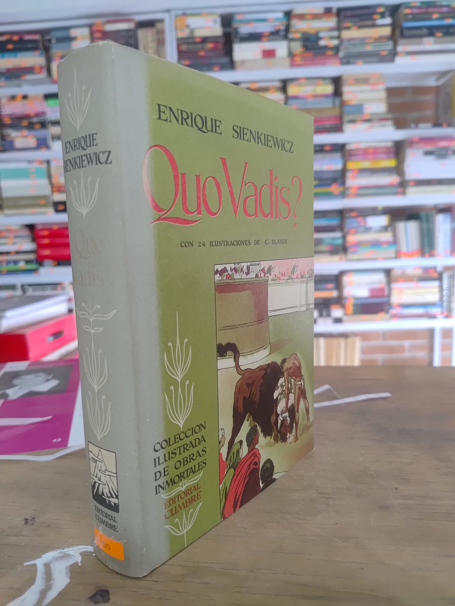 QUI VADIS? POR ENRIQUE SIENKIEWICZ USADO NOVELAS JUAREZ 515