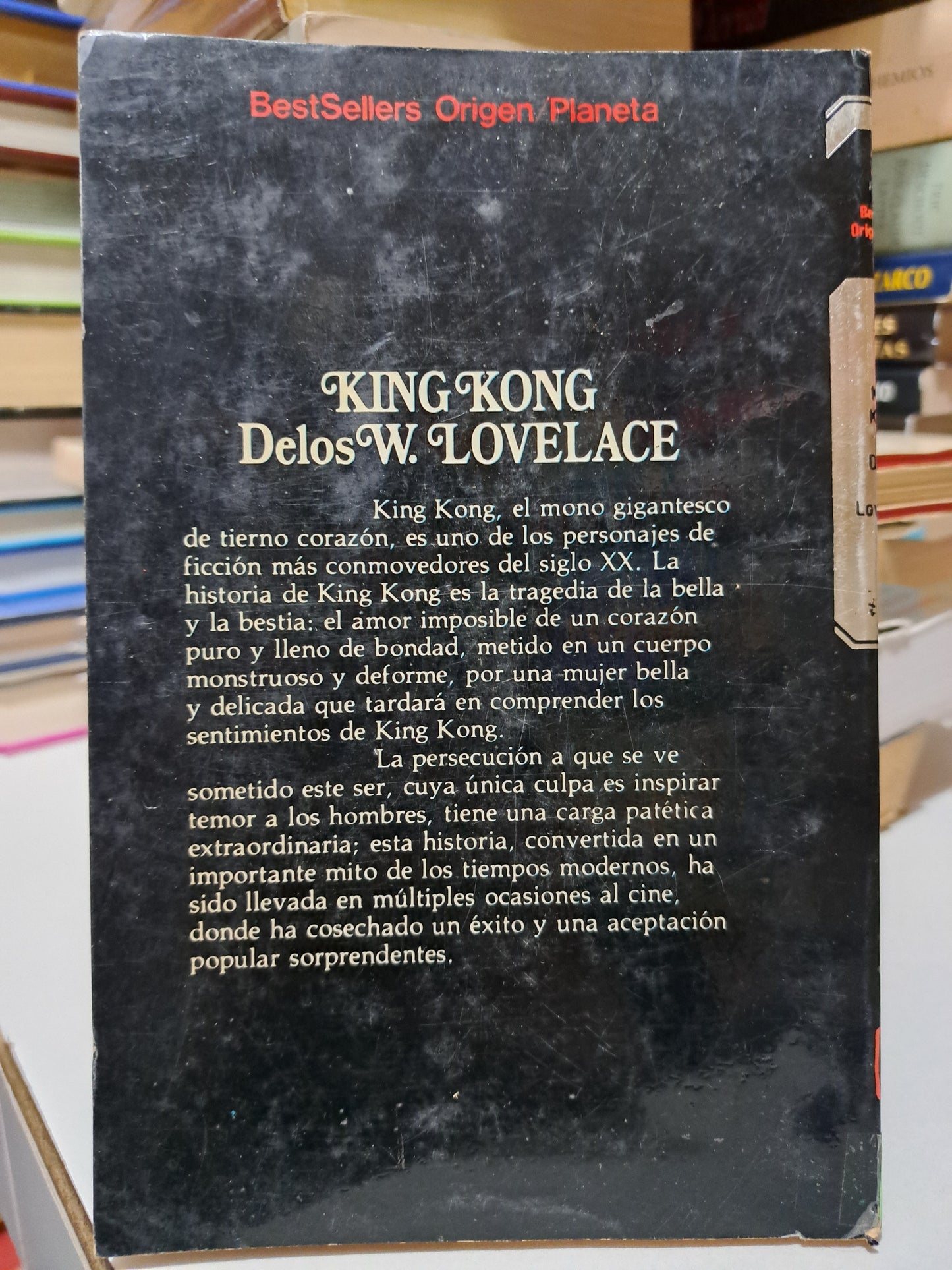 KING KONG #26 DELOS W. LOVELACE USADO NOVELA JUÁREZ