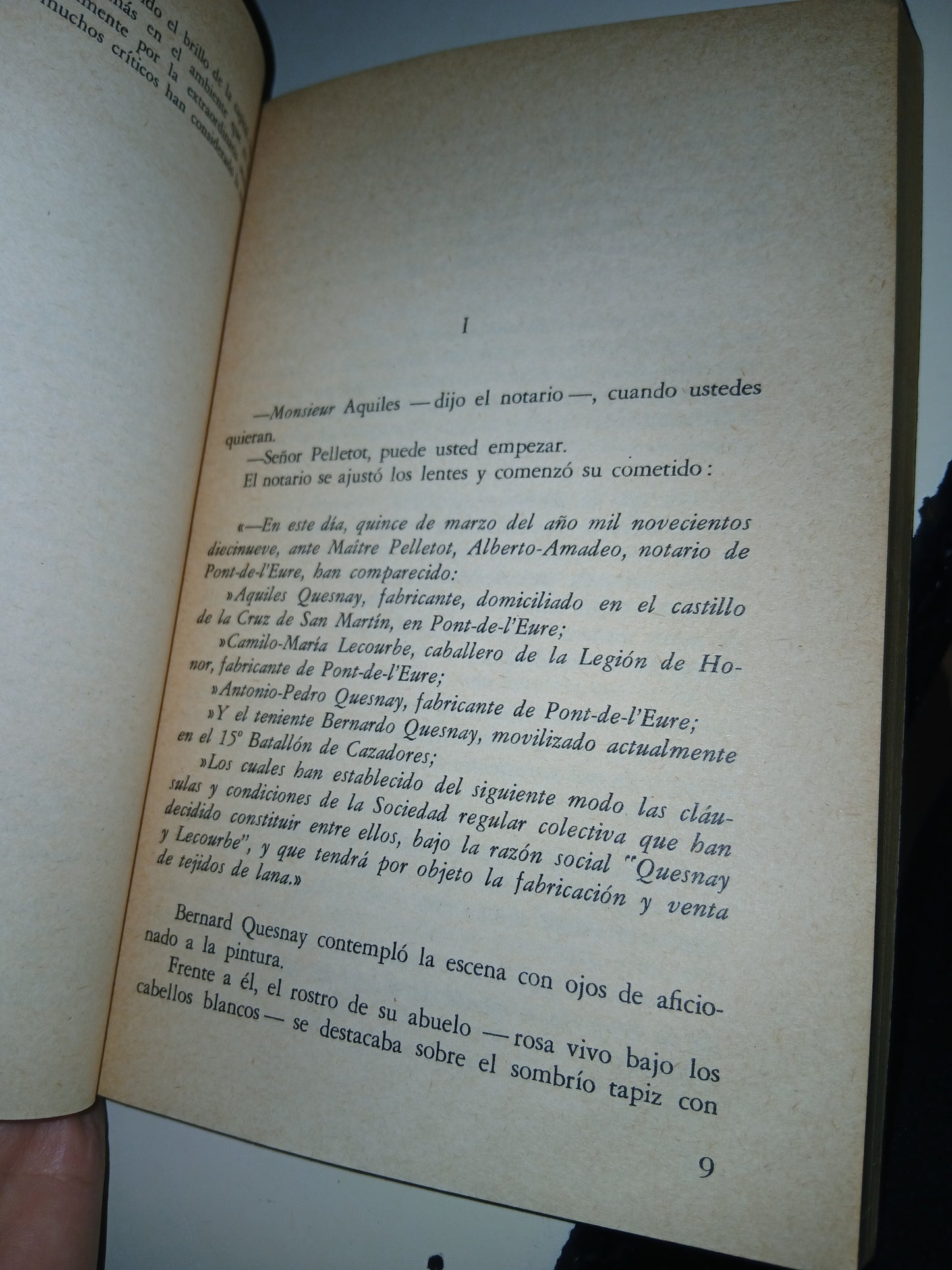 BERNARDO QUESNAY POR ANDRÉ MAUROIS USADO NOVELA LITERARIO 207