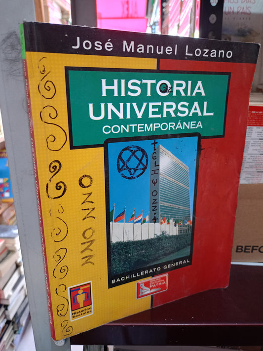HISTORIA UNIVERSAL CONTEMPORANEA POR JOSÉ MANUEL LOZANO USADO HISTORIA LITERARIO 305