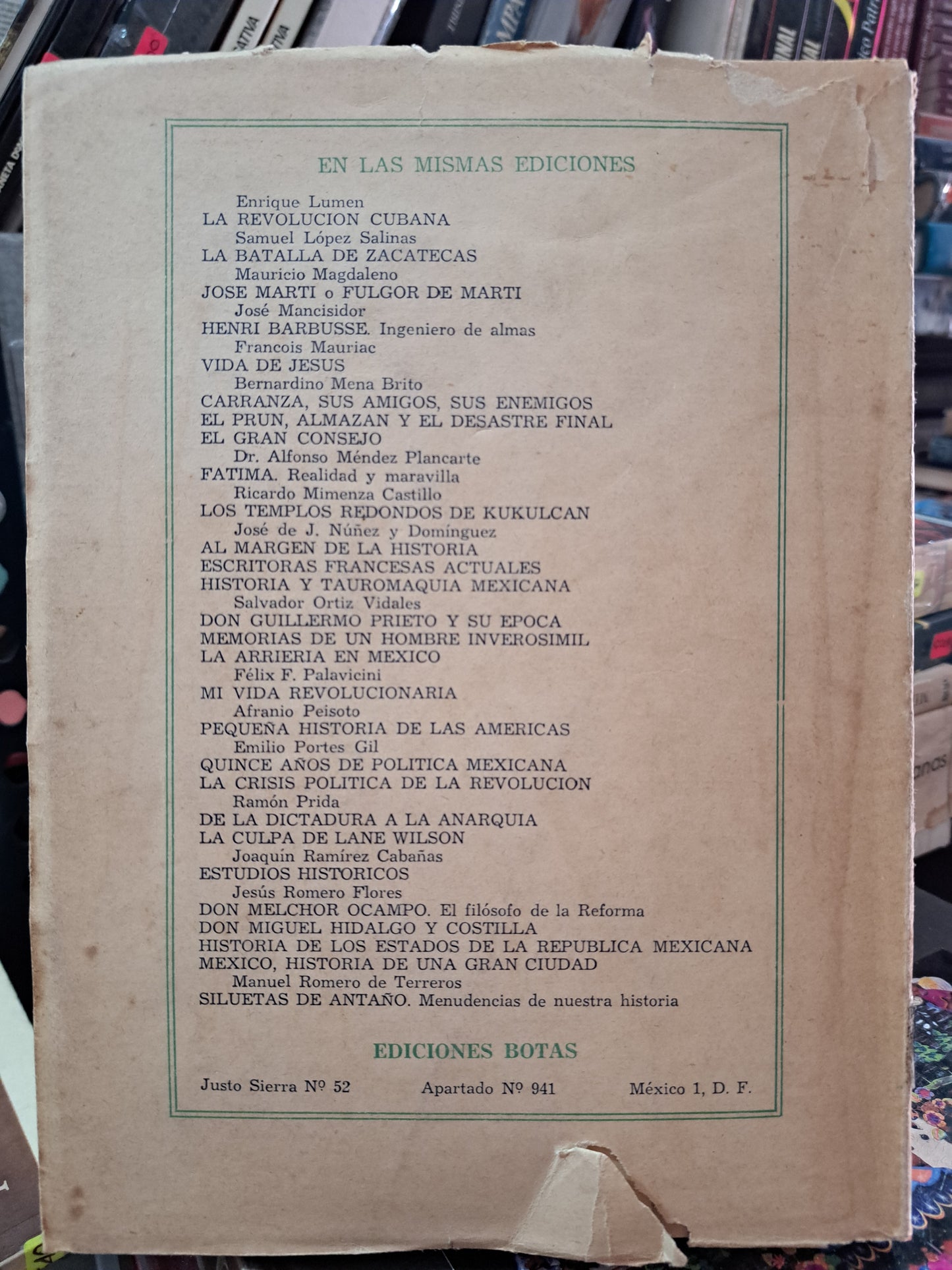 MÉXICO EN LA HISTORIA EFREN NUÑEZ MATA USADO HISTORIA LITERARIO 305