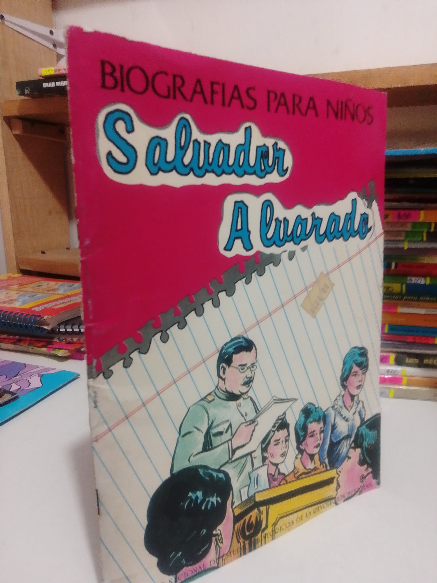 BIOGRAFIA PARA NIÑOS SALVADOR ALVARADO USADO INFANTIL JUAREZ