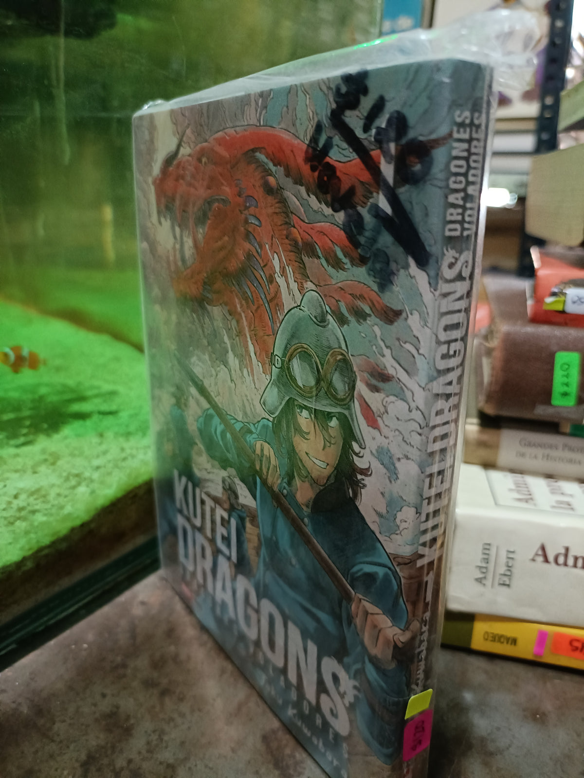 KUTEI DRAGONS DRAGONES VOLADORES POR TAKU KUWABARA USADO NOVELA ALDAMA