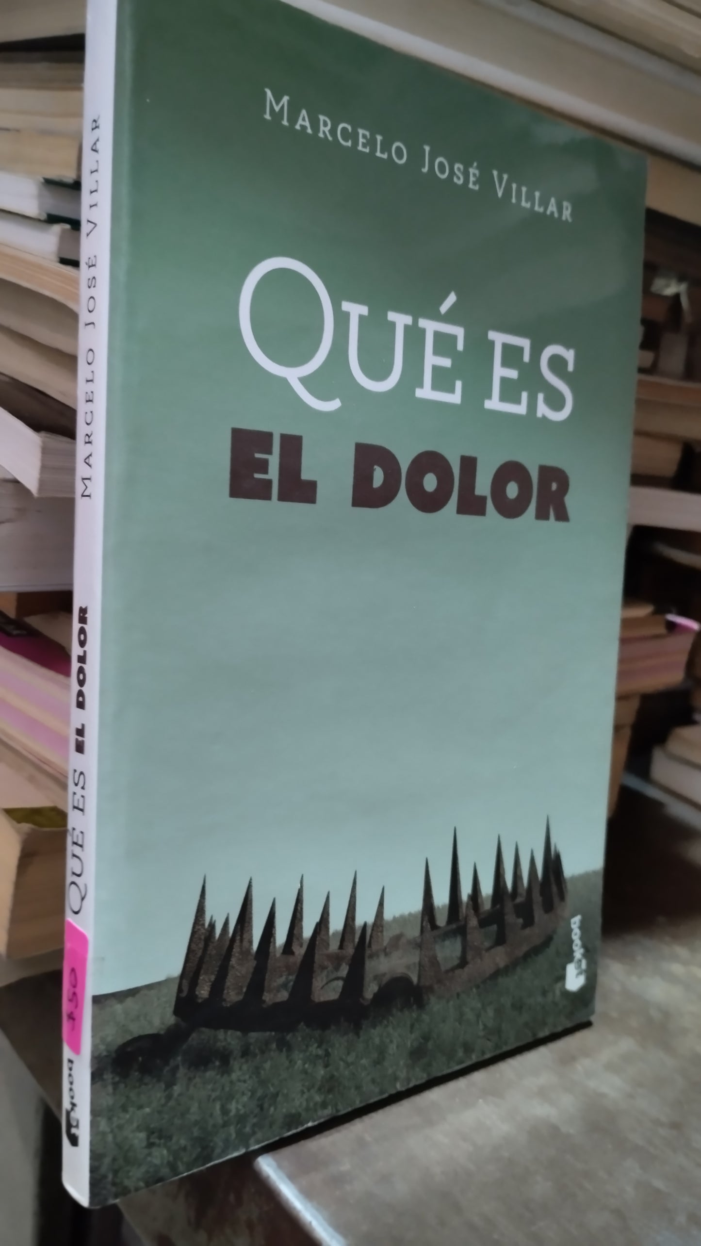 QUE ES EL DOLOR POR MARCELO JOSE VILLAR LIBRO USADO SUPERACION PERSONAL ALDAMA