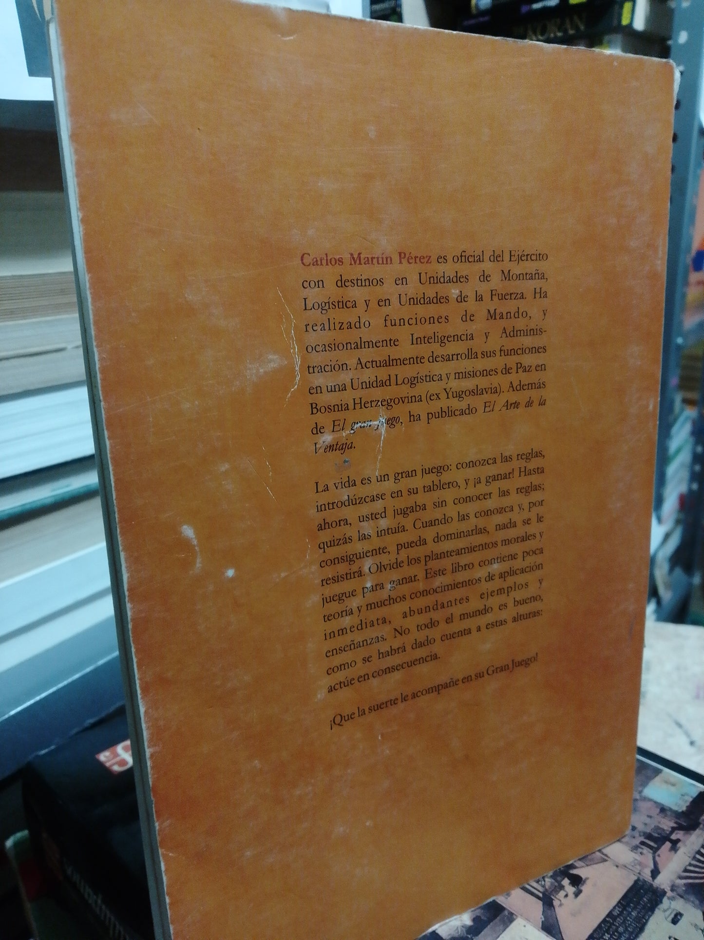 EL GRAN JUEGO POR CARLOS MARTÍNEZ PEREZ USADO SUP.PERSONAL JUAREZ