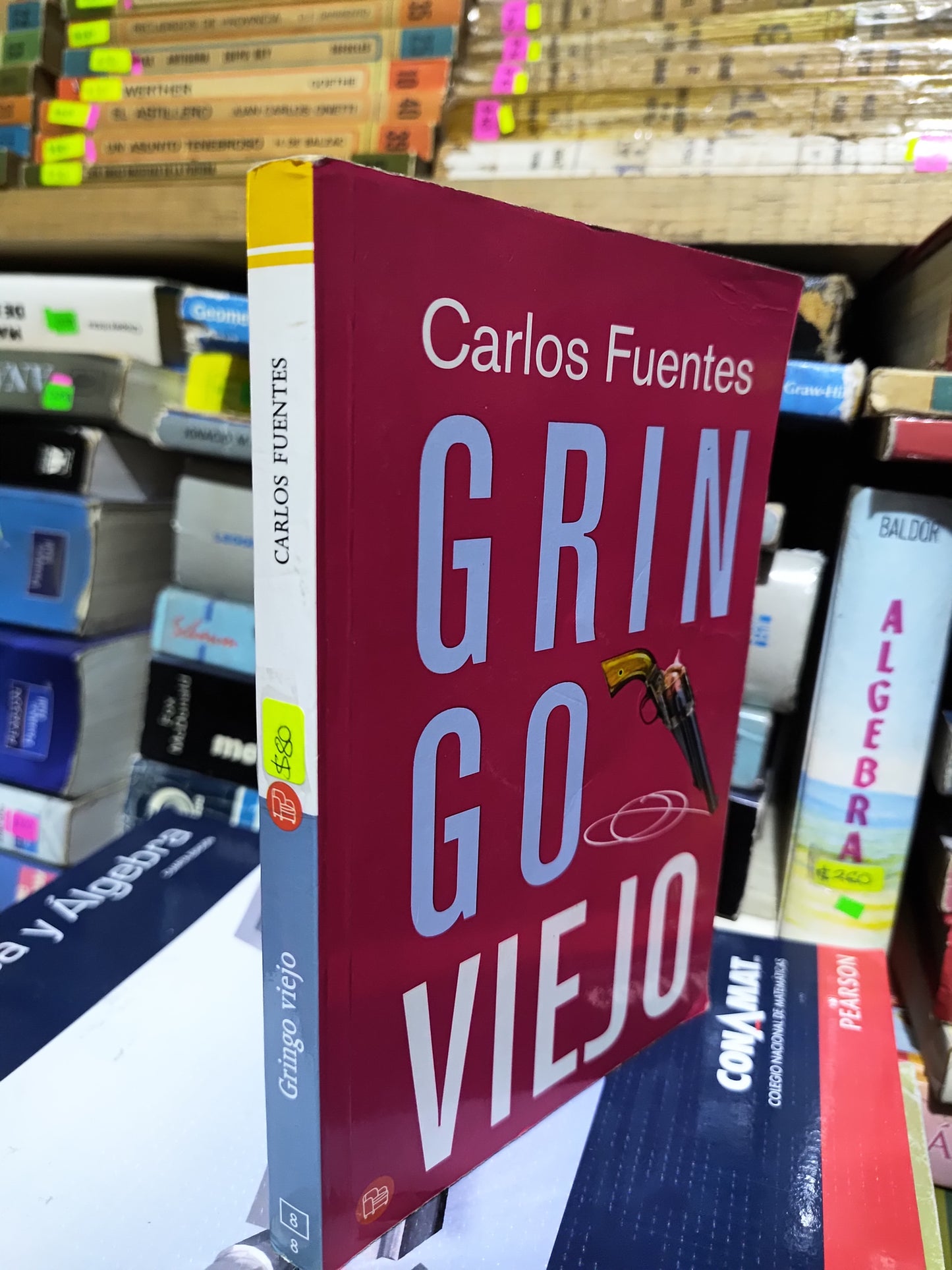 GRINGO VIEJO POR CARLOS FUENTES USADO NOVELAS JUAREZ 507
