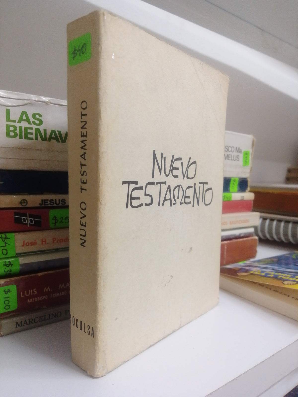 NUEVO TESTAMENTO, SANTIAGO GARCIA RODRIGUEZ, USADO, RELIGION, JUAREZ 515