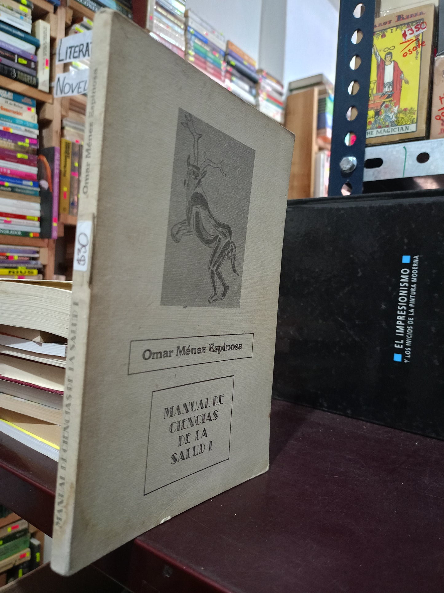 MANUAL DE CIENCIAS DE LA SALUD I POR OMAR MENEZ ESPINOSA USADO SALUD LITERARIO 305