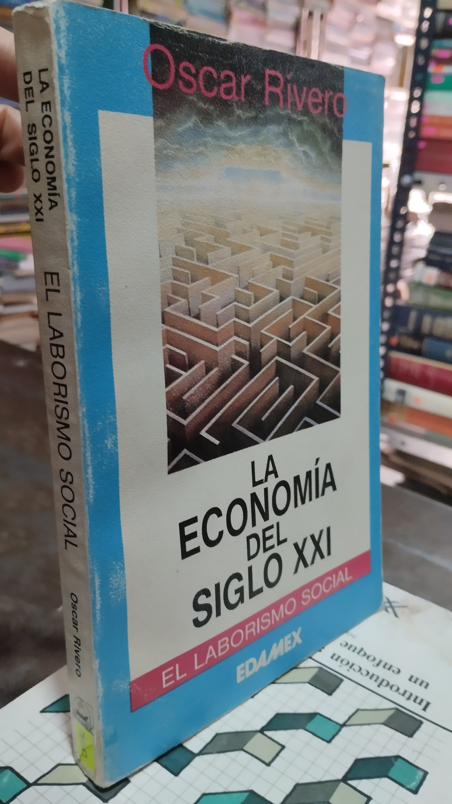 LA ECONOMIA DEL SIGLO XXI POR OSCAR RIVERO LIBRO USADO ADMINISTRACION ALDAMA