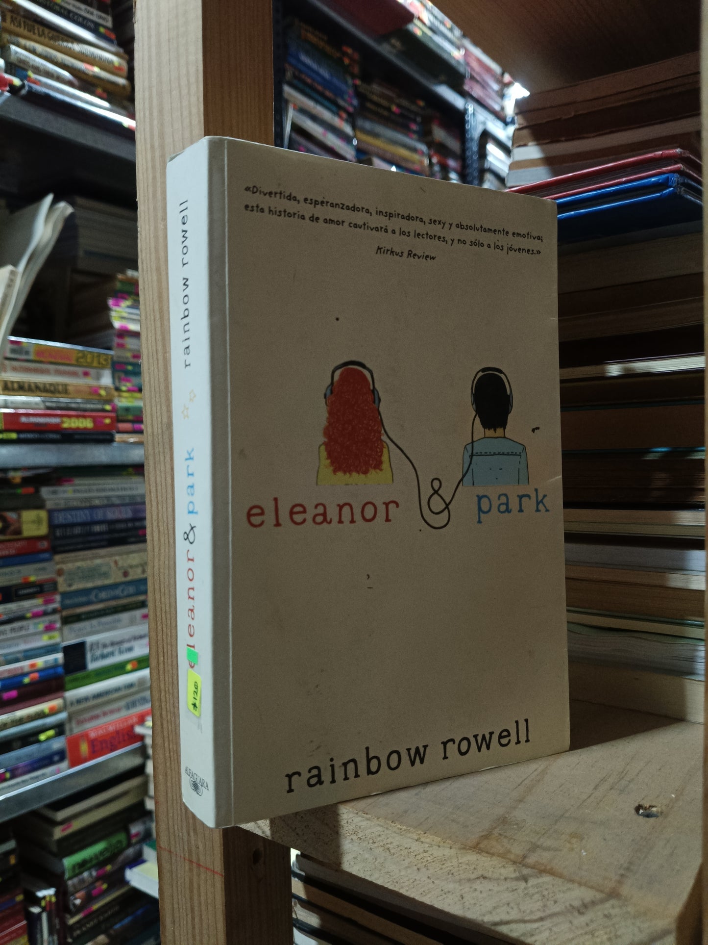 ELEANOR & PARK POR RAINBOW ROWELL USADO NOVELA ALDAMA