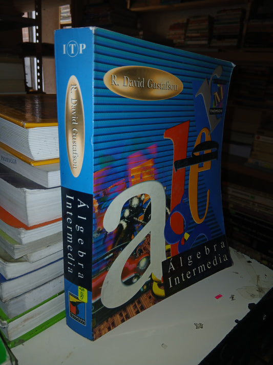 ÁLGEBRA INTERMEDIA POR R. DAVID GUSTAFSON USADO ÁLGEBRA LITERARIO 207