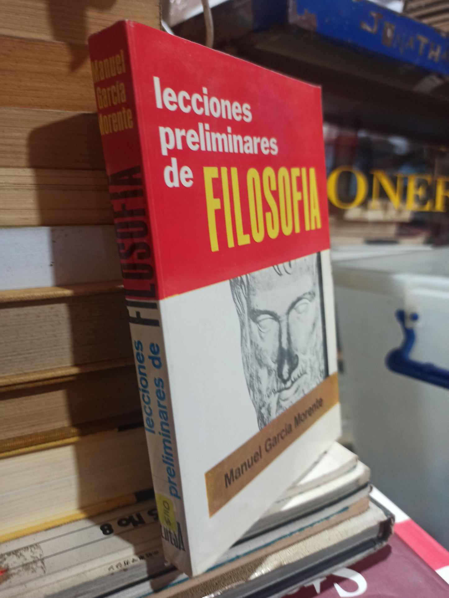 LECCIONES PRELIMINARES DE FILOSOFIA POR MANUEL GARCIA MORENTE USADO SOCIOLOGIA ALDAMA