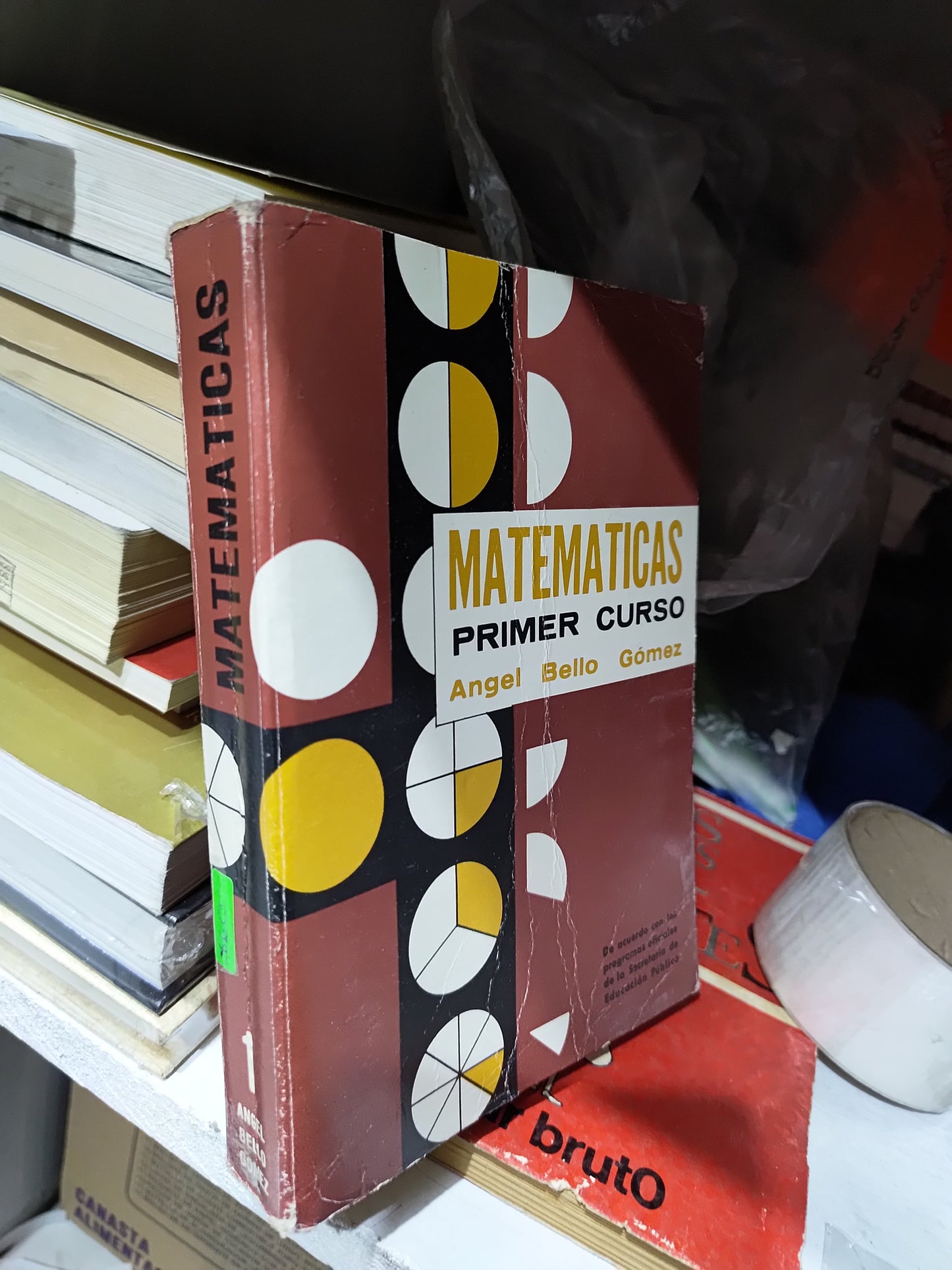 MATEMATICAS PRIMER CURSO POR ANGEL BELLO GOMEZ USADO MATEMÁTICAS JUAREZ 507