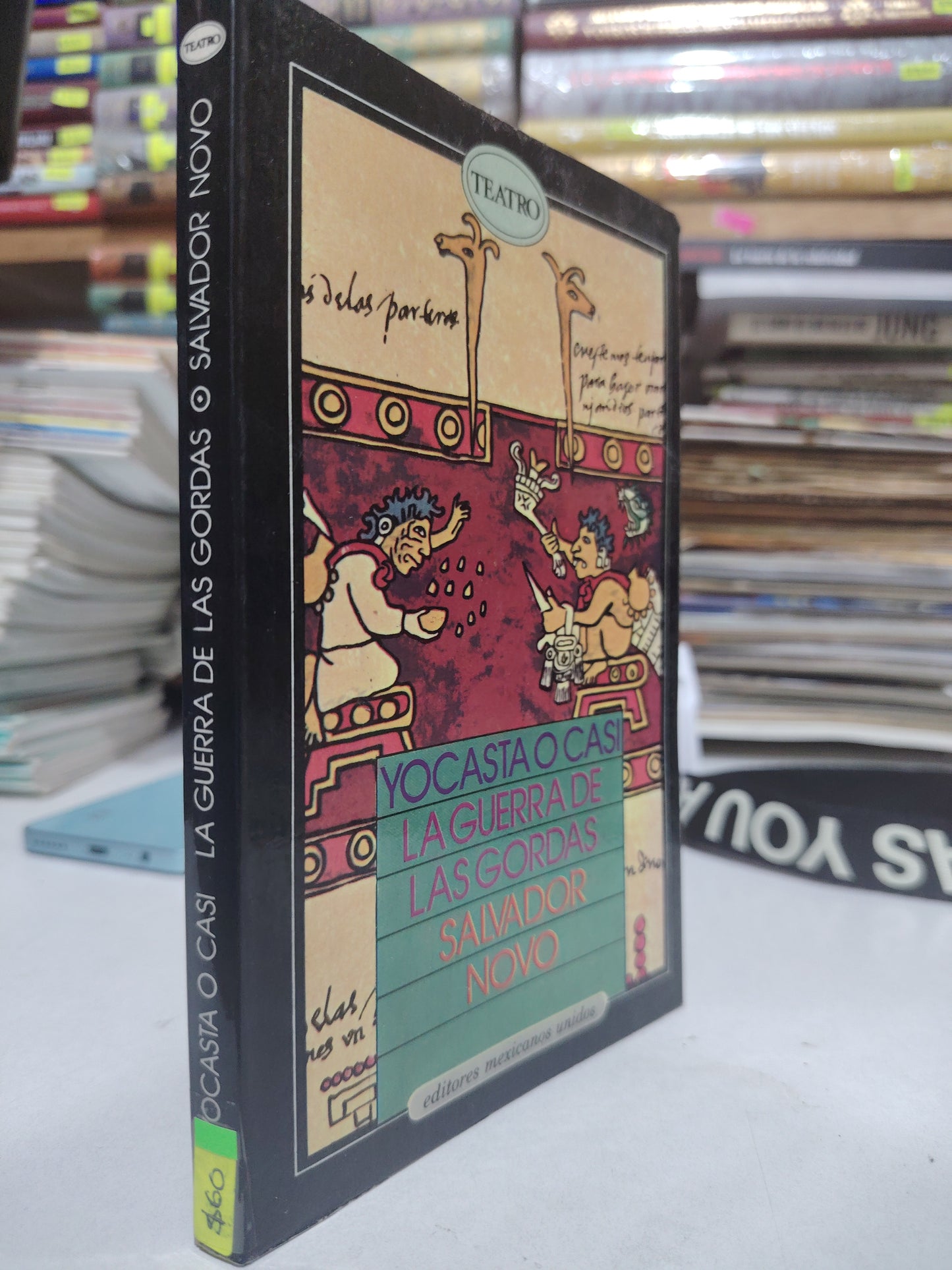 YOCASTA O CASI LA GUERRA DE LAS GORDAS POR SALVADOR NOVI USADO NOVELA JUAREZ