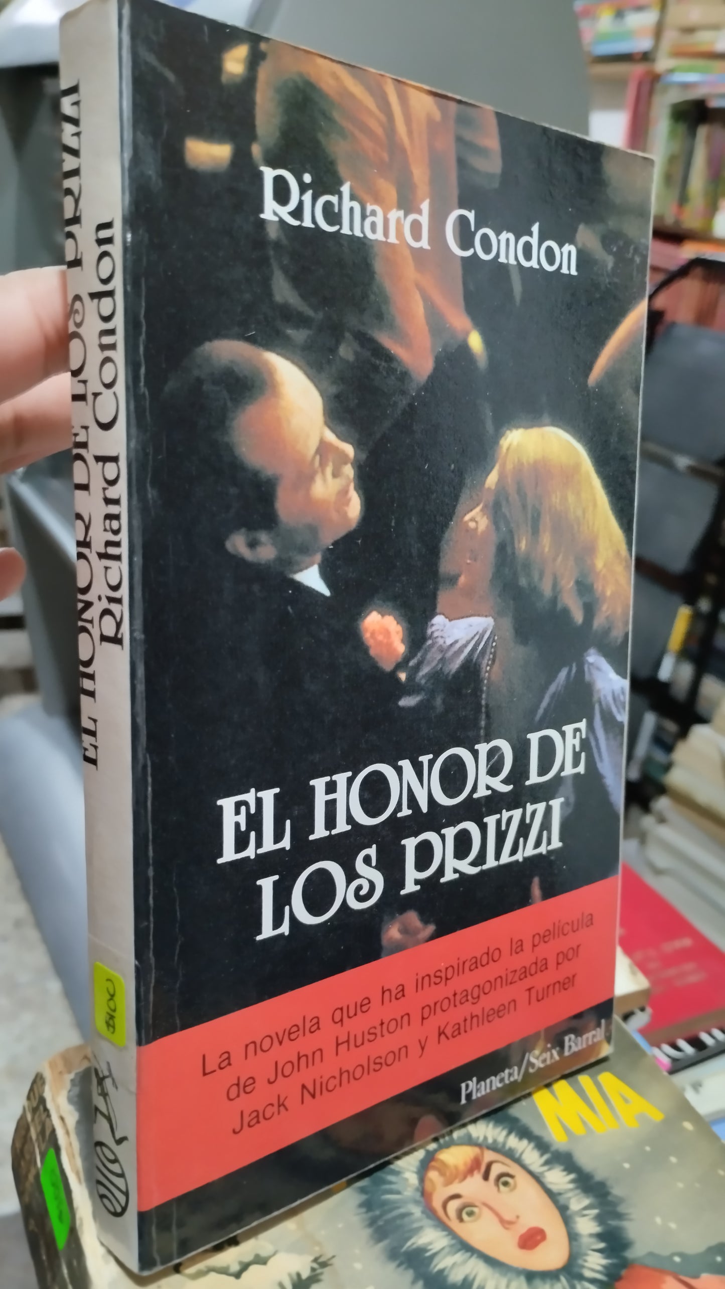 EL HONOR DE LOS PRIZZI POR RICHARD CONDON LIBRO USADO NOVELAS ALDAMA
