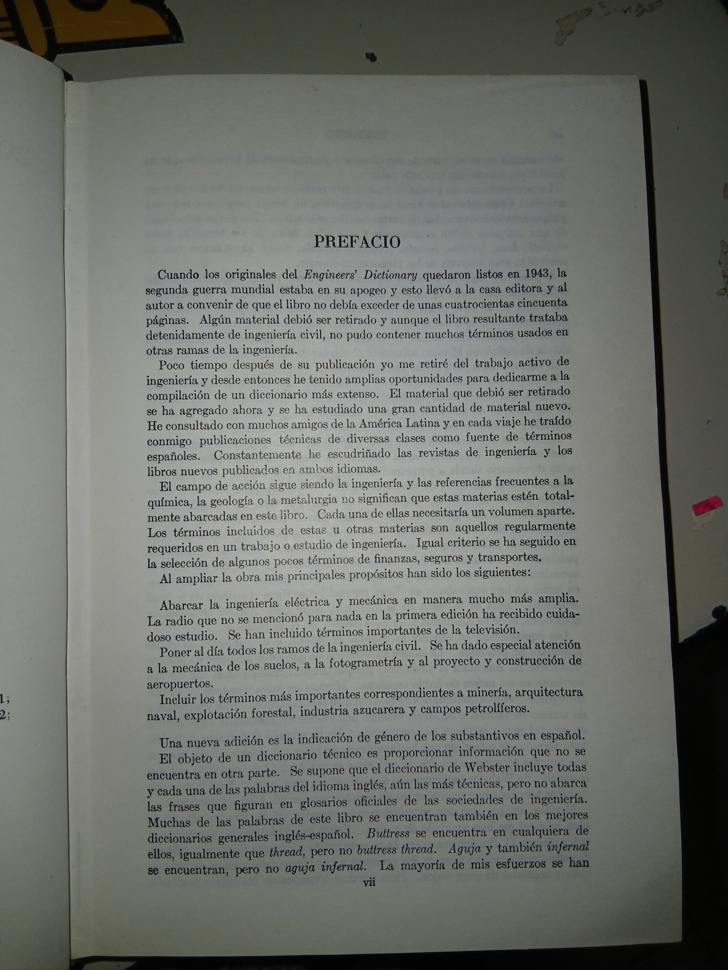 DICCIONARIO PARA INGENIEROS POR LOUIS A. ROBB USADO MATEMÁTICAS LITERARIO 207