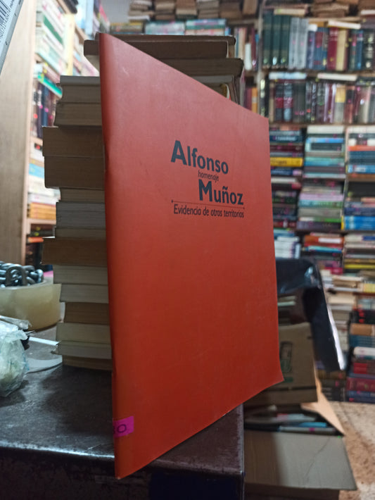 EVIDENCIA DE OTRO TERRITORIOS POR ALFONSO MUÑOZ USADO HISTORIA ALDAMA