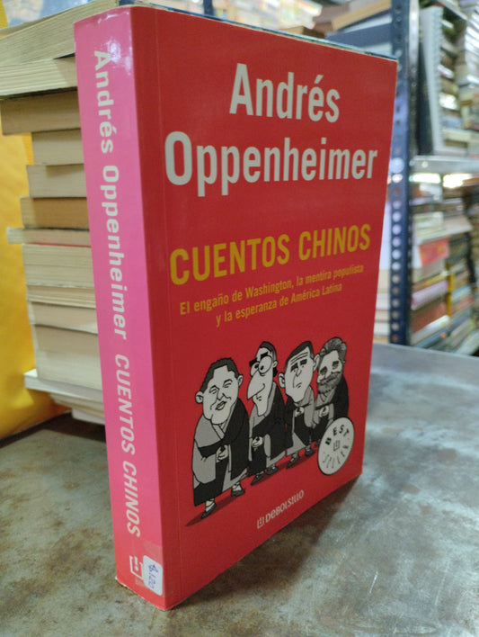 CUENTOS CHINOS POR ANDRES OPPENHEIMER USADO NOVELAS ALDAMA