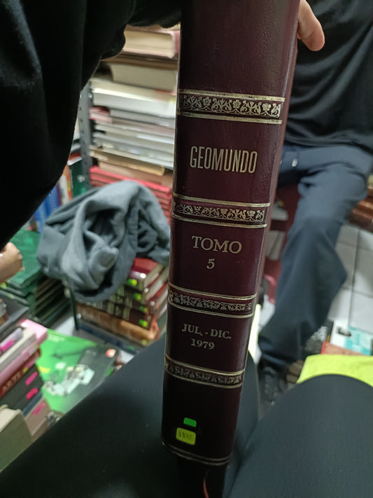 GEOMUNDO TOMO 5 JULIO DICIEMBRE 1979 USADOS ARTE JUAREZ