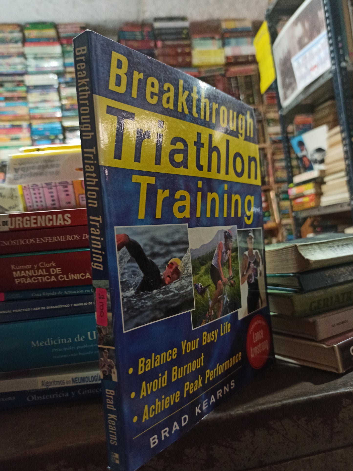 BREAKTHROUGH TRIATHLON TRAINING POR BRAD KEARNS USADO SALUD ALDAMA