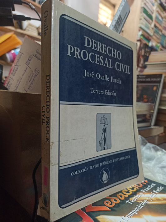 DERECHO PROCESAL CIVIL POR JOSE OVALLE FAVELA USADO DERECHO ALDAMA