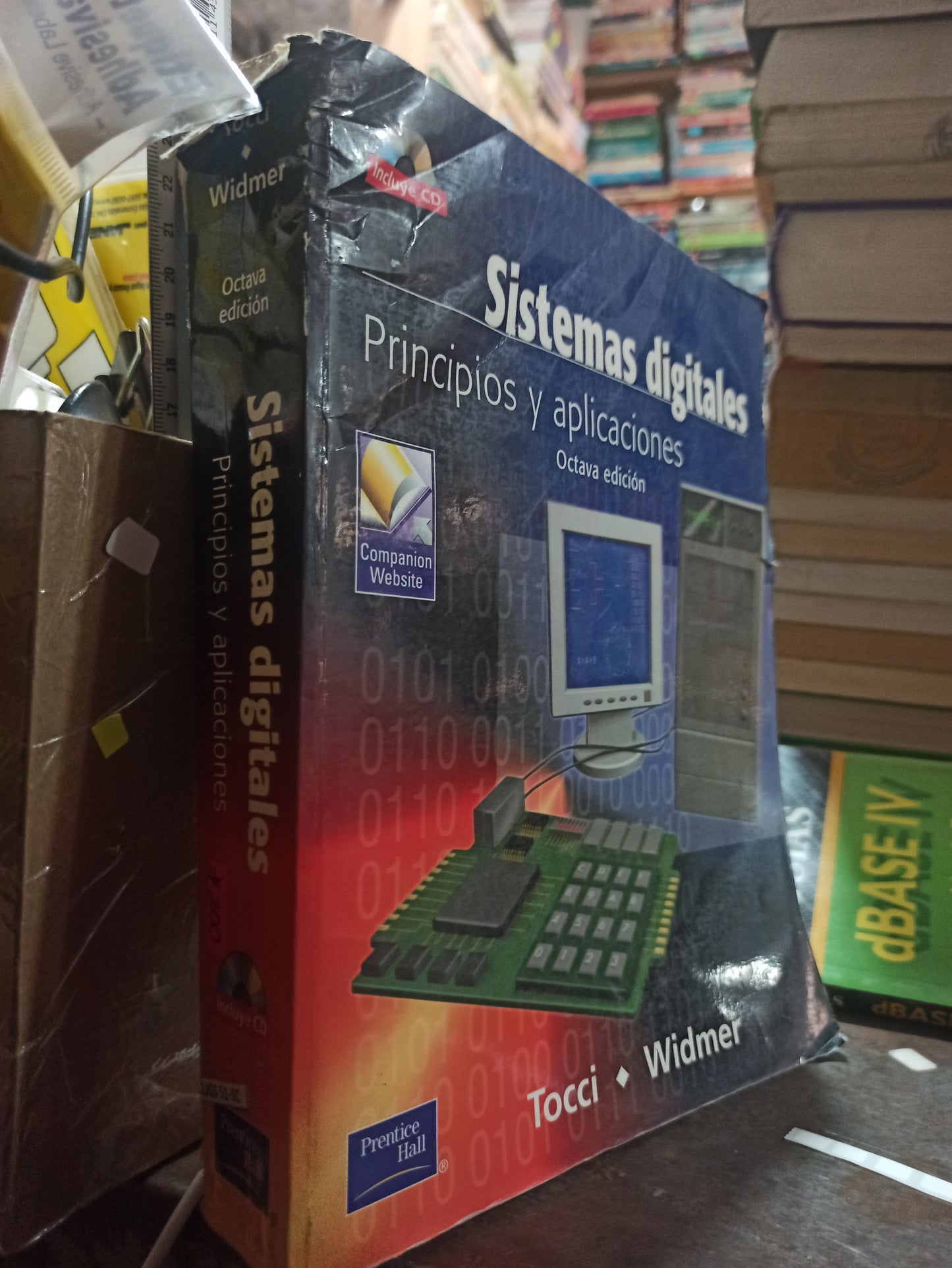 SISTEMAS DIGITALES PRINCIPIOS Y APLICACIONES POR TOCCI Y WIDMER USADO USADO COMPUTACIÓN ALDAMA