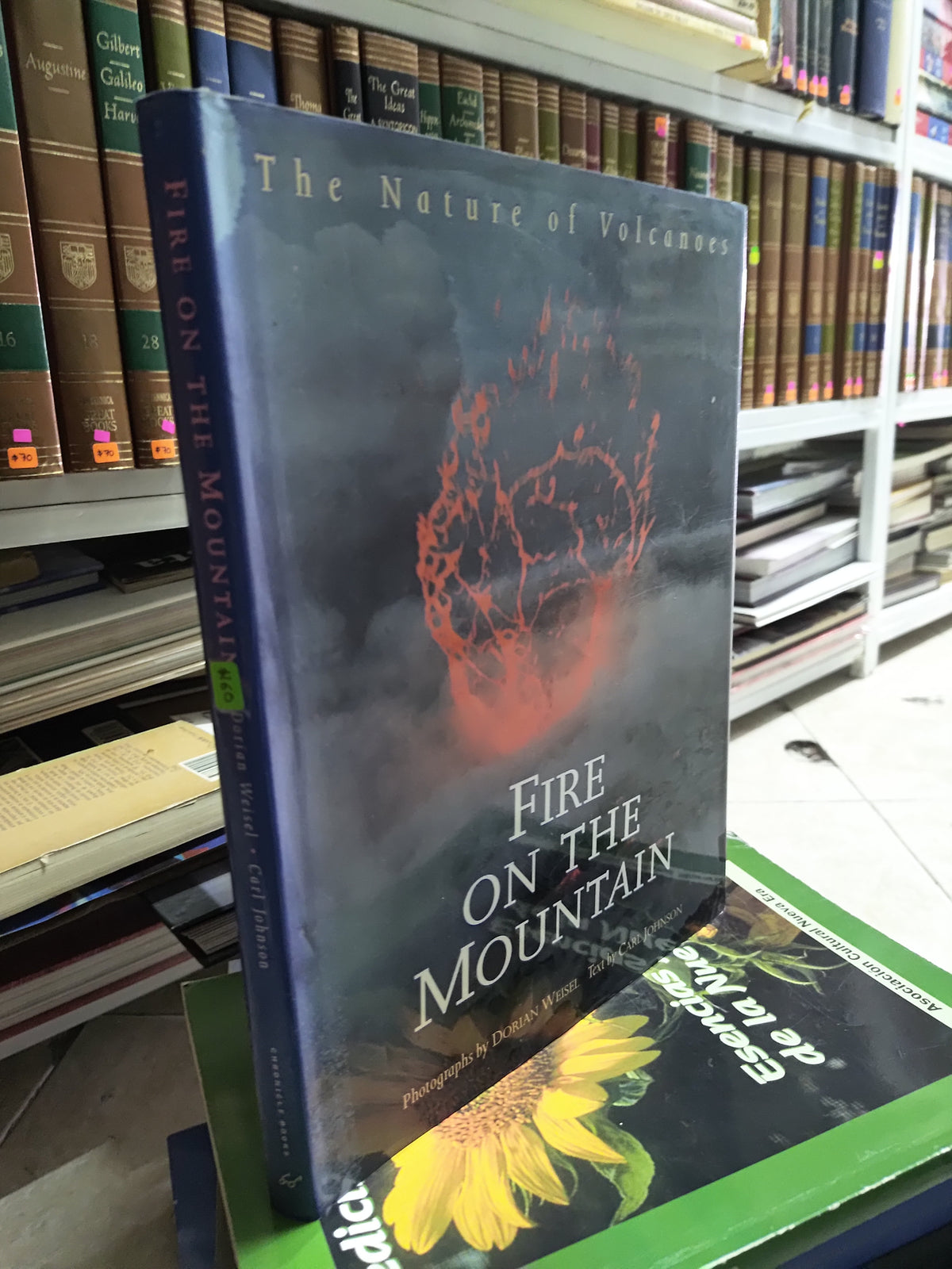 FIRE ON THE MOUNTAIN POR CARL JOHNSON USADO USADO ARTE JUAREZ 515