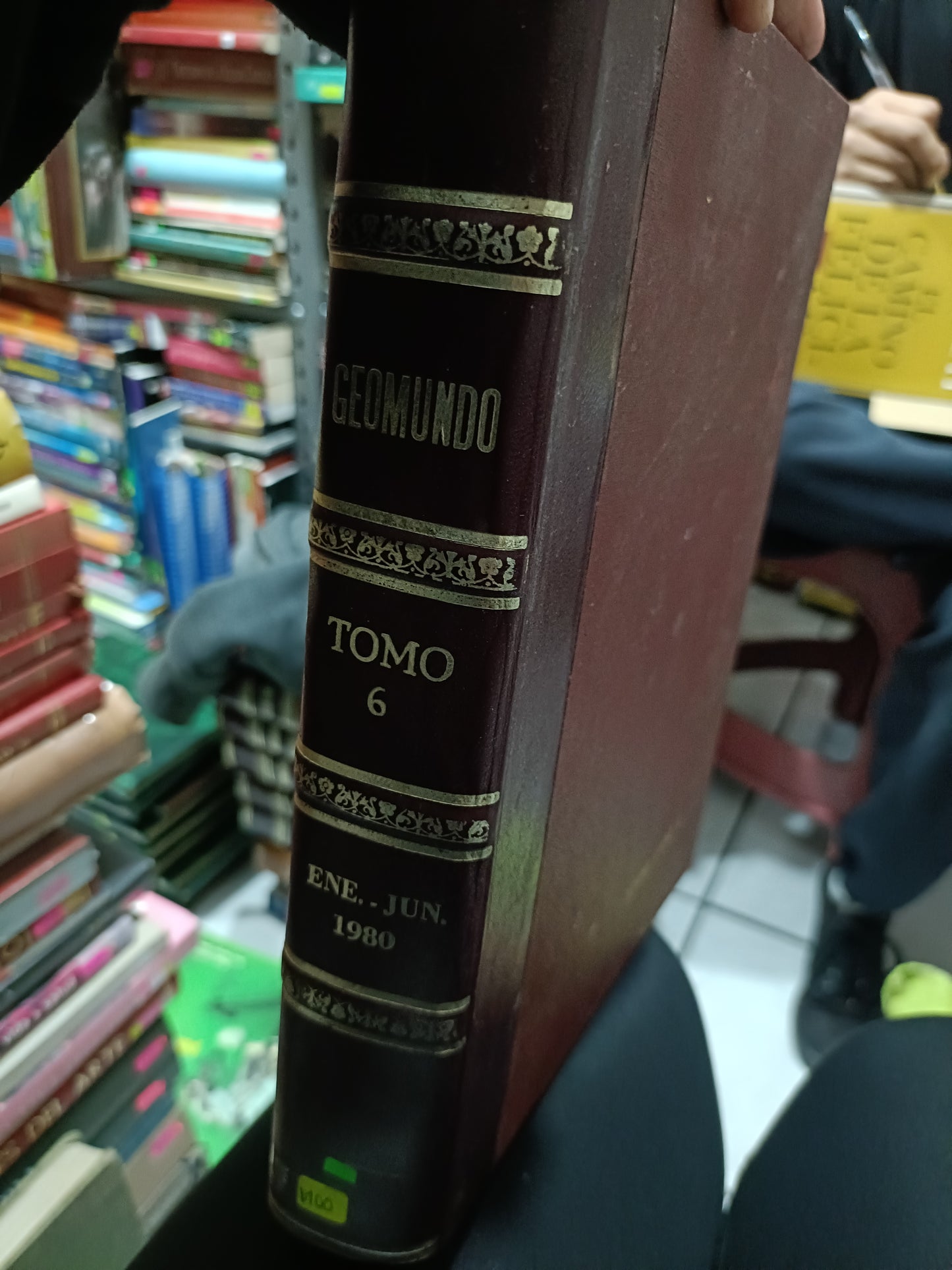 TOMO 6 GEOMUNDO ENERO JUNIO 1980 USADO ARTE JUÁREZ
