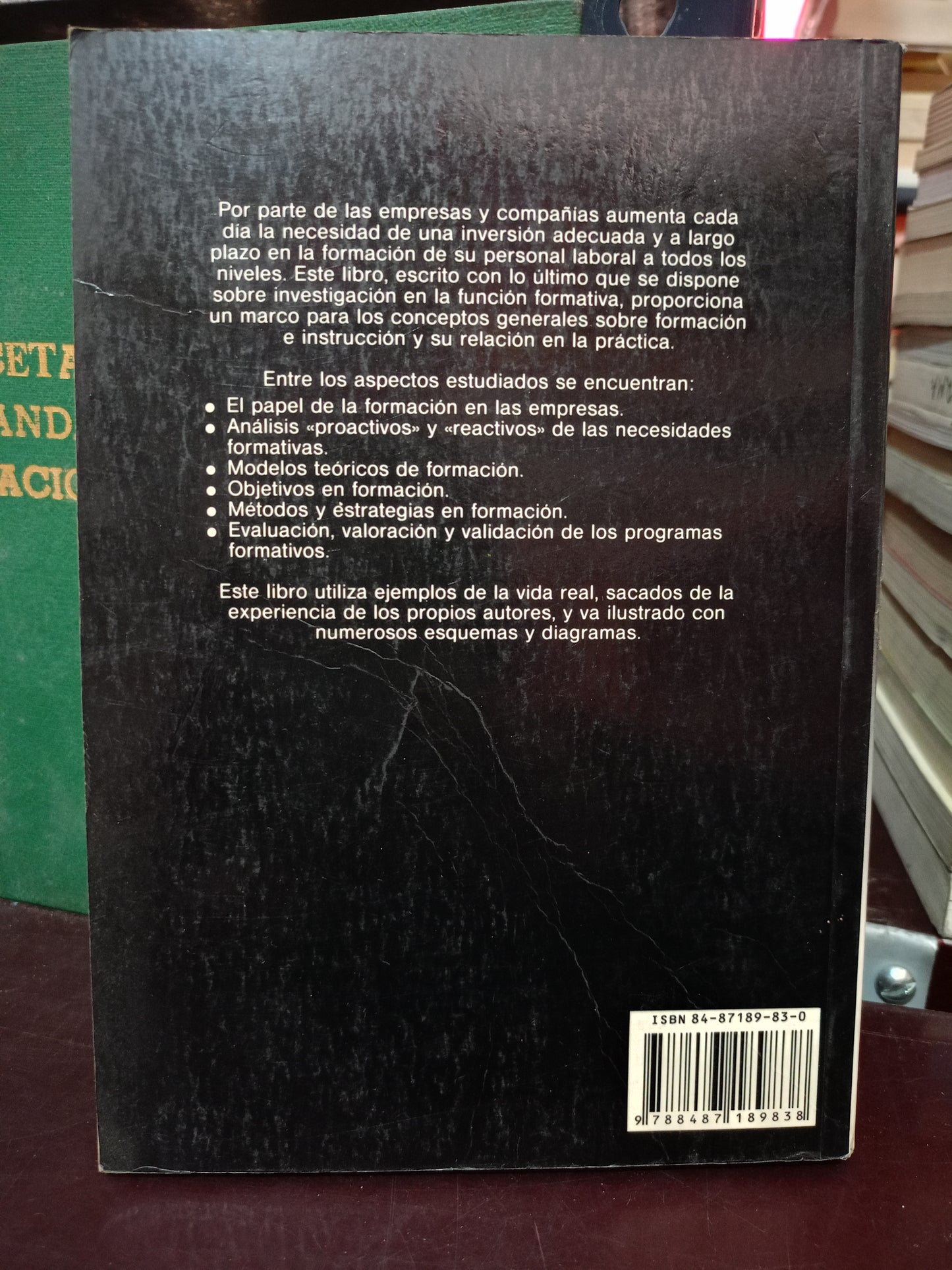 LA FORMACIÓN TEORÍA Y PRÁCTICA POR R. BUCKLEY Y JIM CAPLE USADO EDUCACIÓN LITERARIO 305