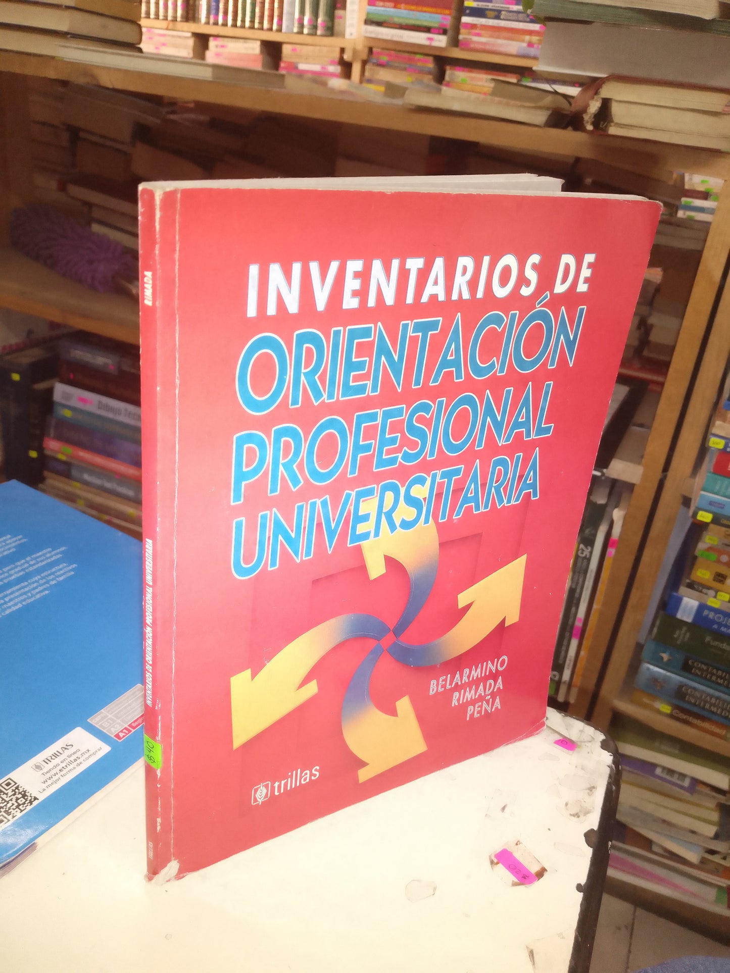 INVENTARIOS DE ORIENTACIÓN PROFESIONAL UNIVERSITARIA POR BELARMINO RIMADA PEÑA USADO EDUCACIÓN LITERARIO 207