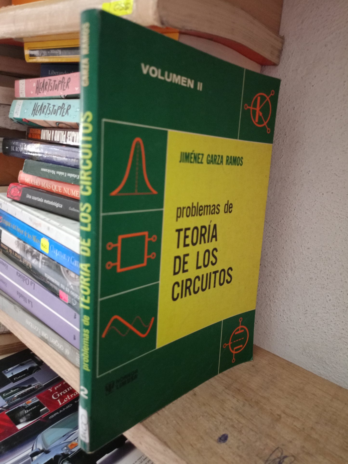 PROBLEMAS DE TEORIA DE LOS CIRCUITOS POR JIMÉNEZ GARZA RAMOS USADO MATE LITERARIO 305