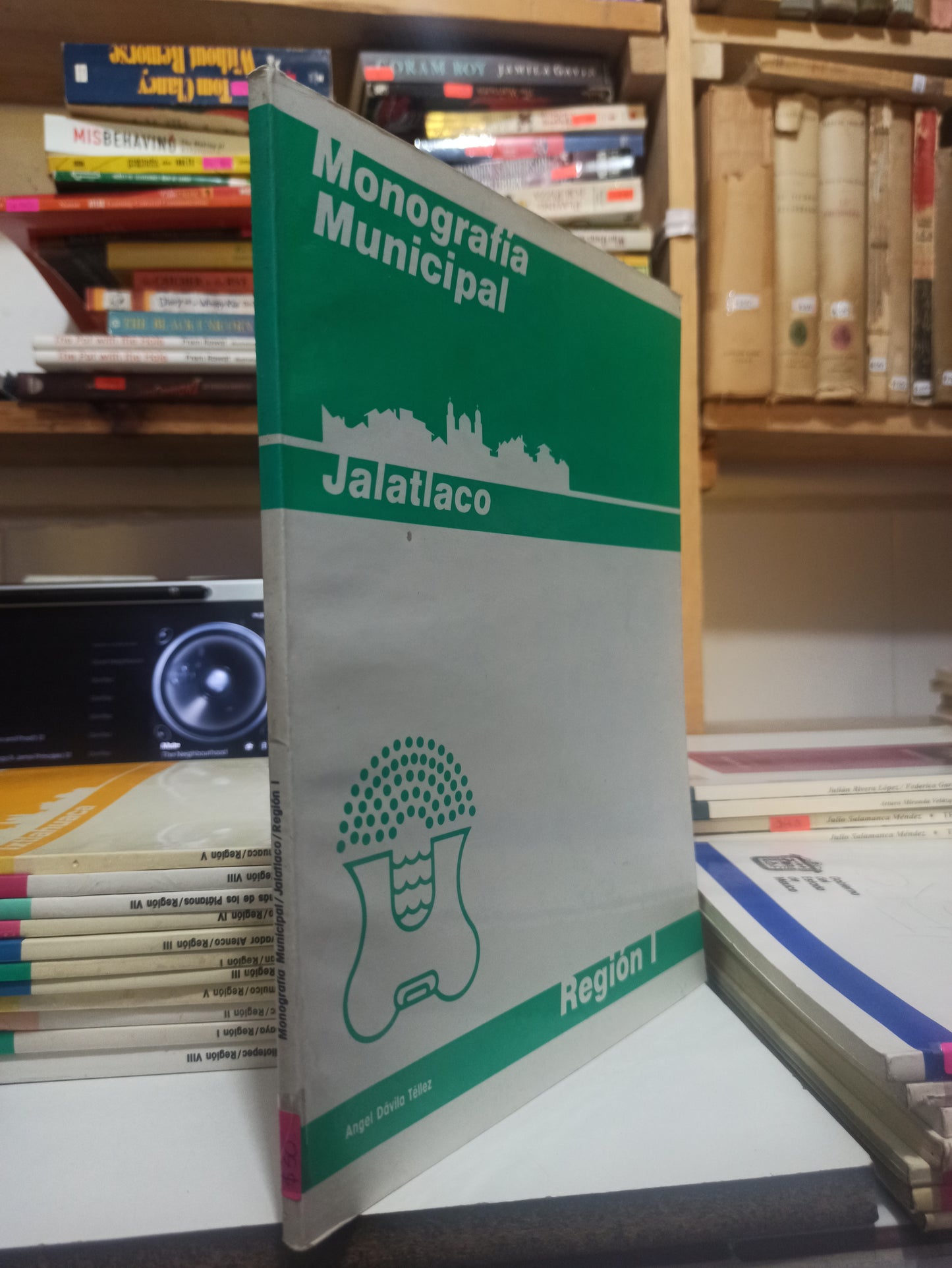 MONOGRAFIA MUNICIPAL JALATLACO POR ANGEL DAVILA TELLEZ USADO EDOMEX JUÁREZ