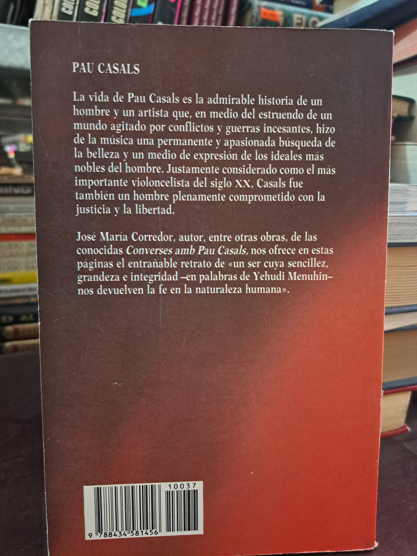 CASALS JOSEP.M CORREDOR USADO HISTORIA LITERARIO 305