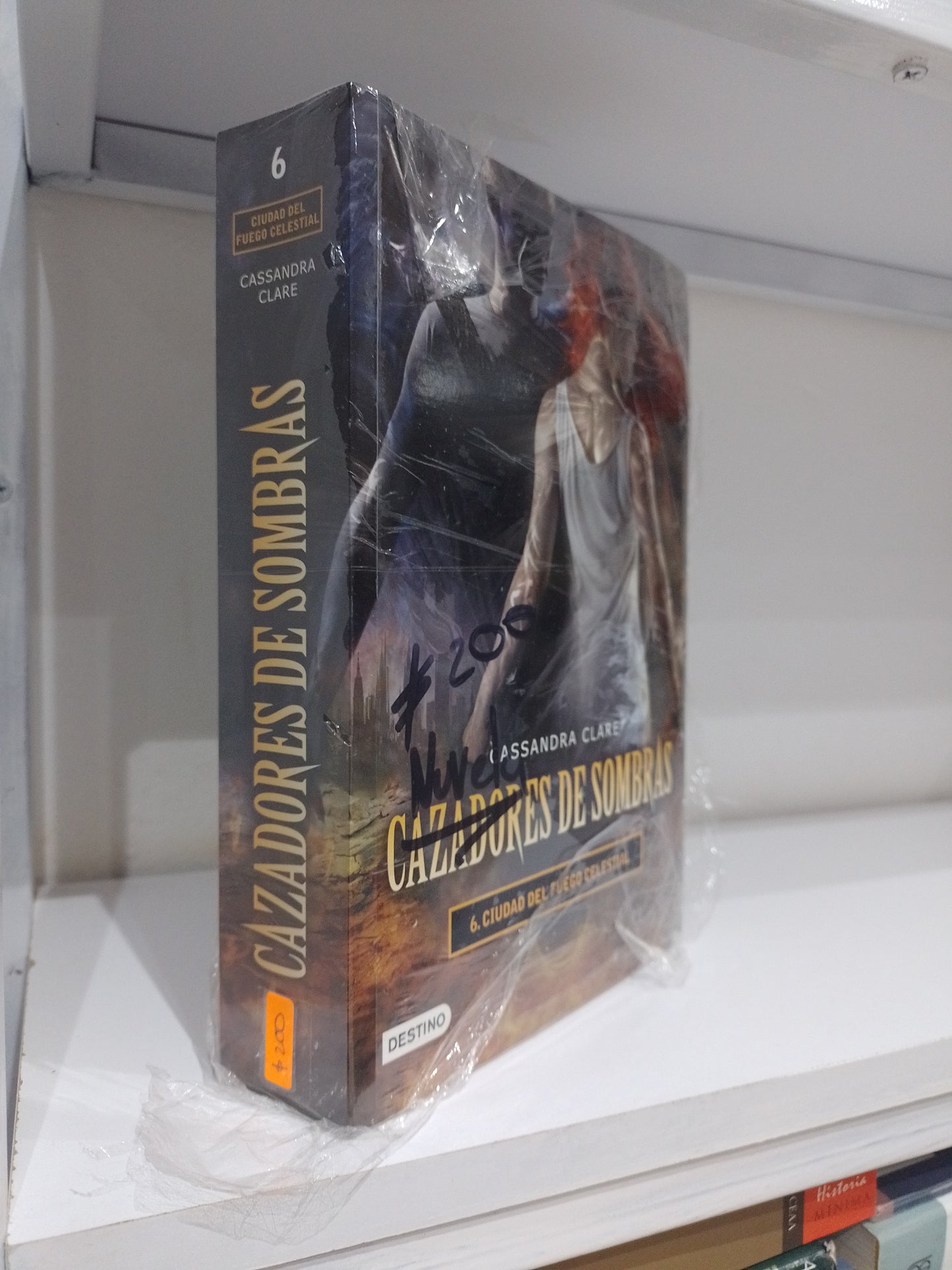 CAZADORES DE SOMBRAS 6 CIUDAD DE FUEGOS CELESTIALES POR CASSANDRA CLARE USADO NOVELA JUAREZ 515