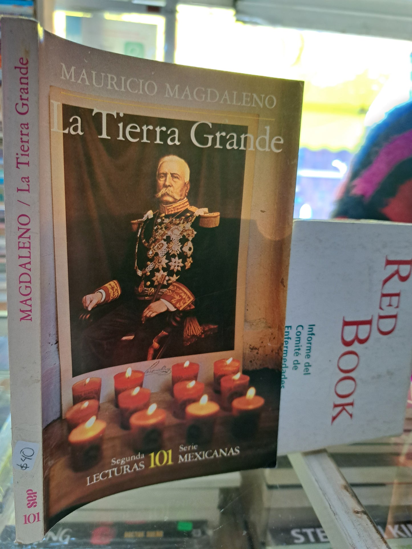 LA TIERRA GRANDE MAURICIO MAGDALENO USADO NOVELA JUÁREZ