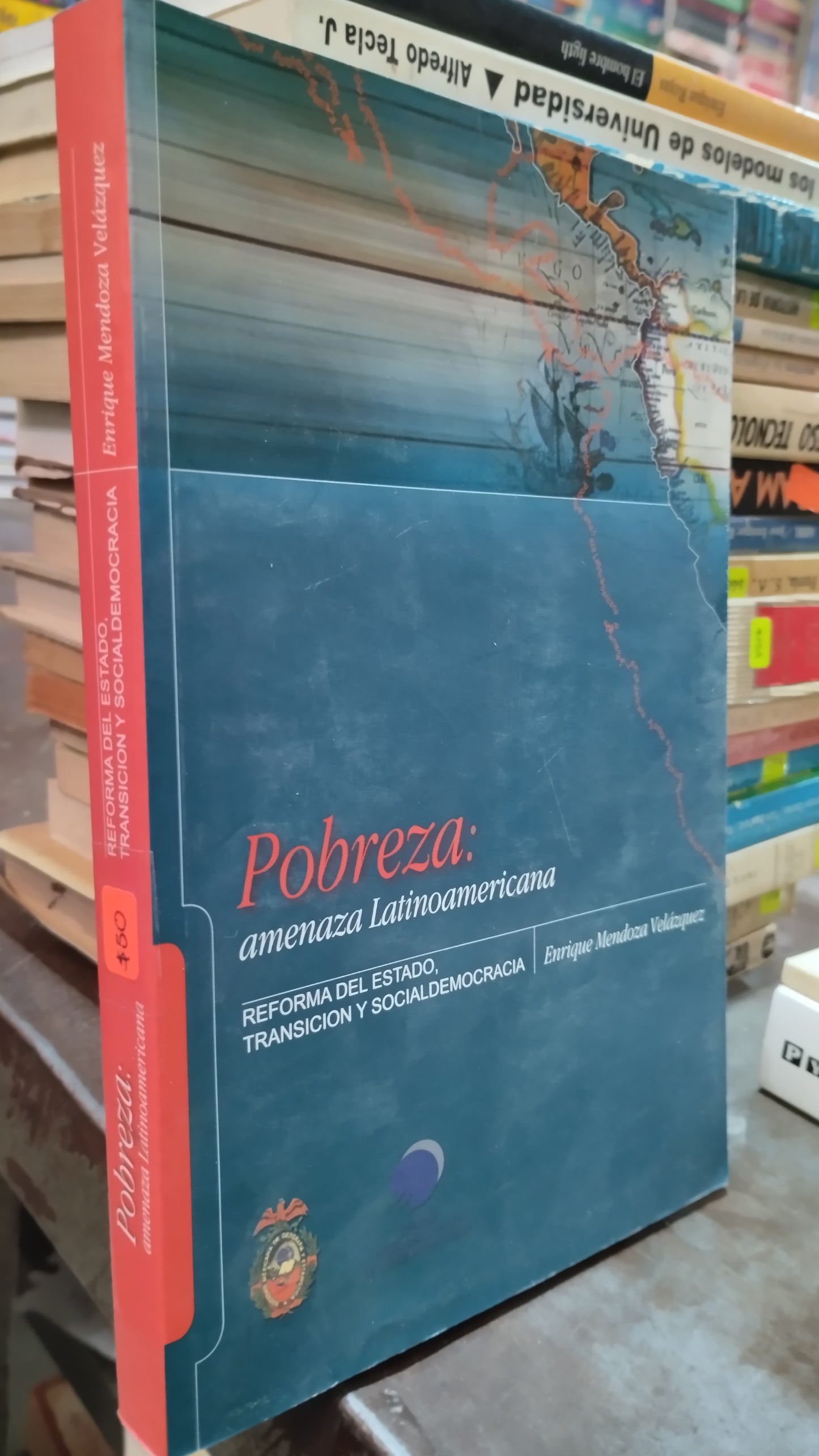 POBREZA AMENAZA LATINOAMERICANA POR ENRIQUE MENDOZA VELAZQUEZ LIBRO USADO SOCIOLOGIA ALDAMA