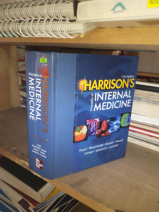 HARRISON'S PRINCIPLES OF INTERNAL MEDICINE (VARIOS AUTORES) USADO MEDICINA LITERARIO 207
