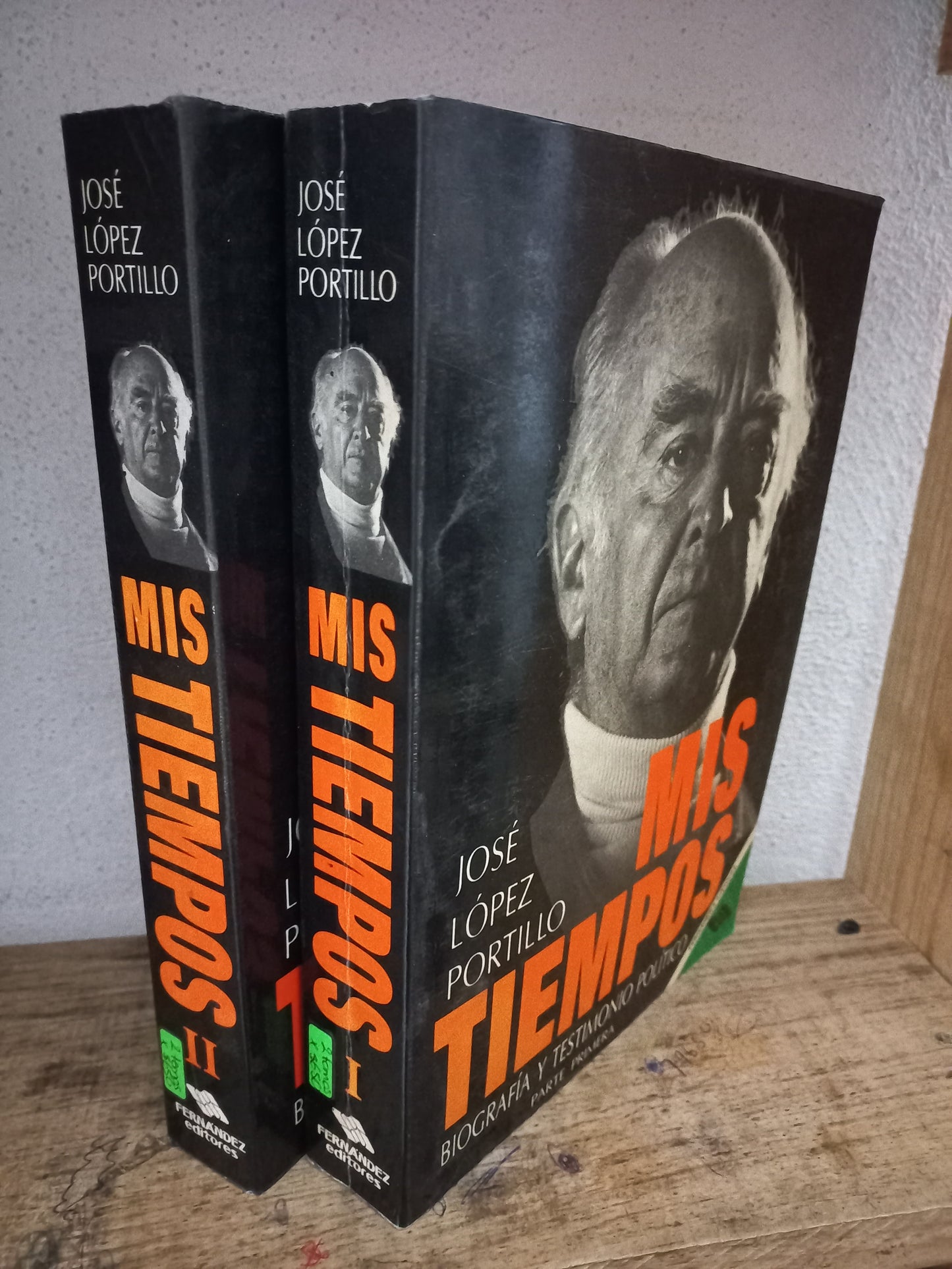 MIS TIEMPOS BIOGRAFÍA Y TESTIMONIO POLÍTICO (2 TOMOS) POR JOSÉ LOPEZ PORTILLO USADO HISTORIA LITERARIO 305