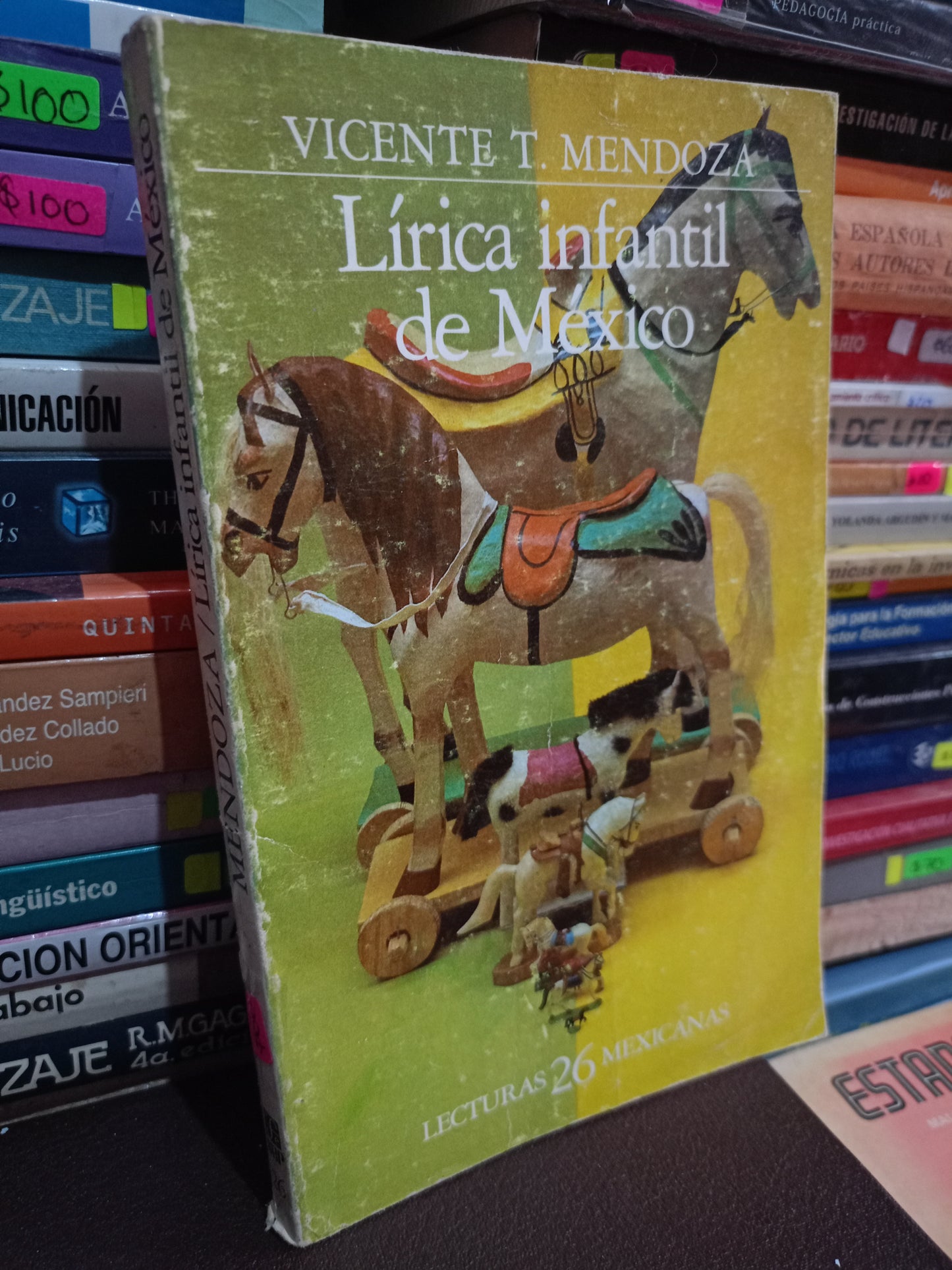 LIRICA INFANTIL DE MEXICO POR VICENTE T. MENDOZA USADO MUSICA LITERARIO 305