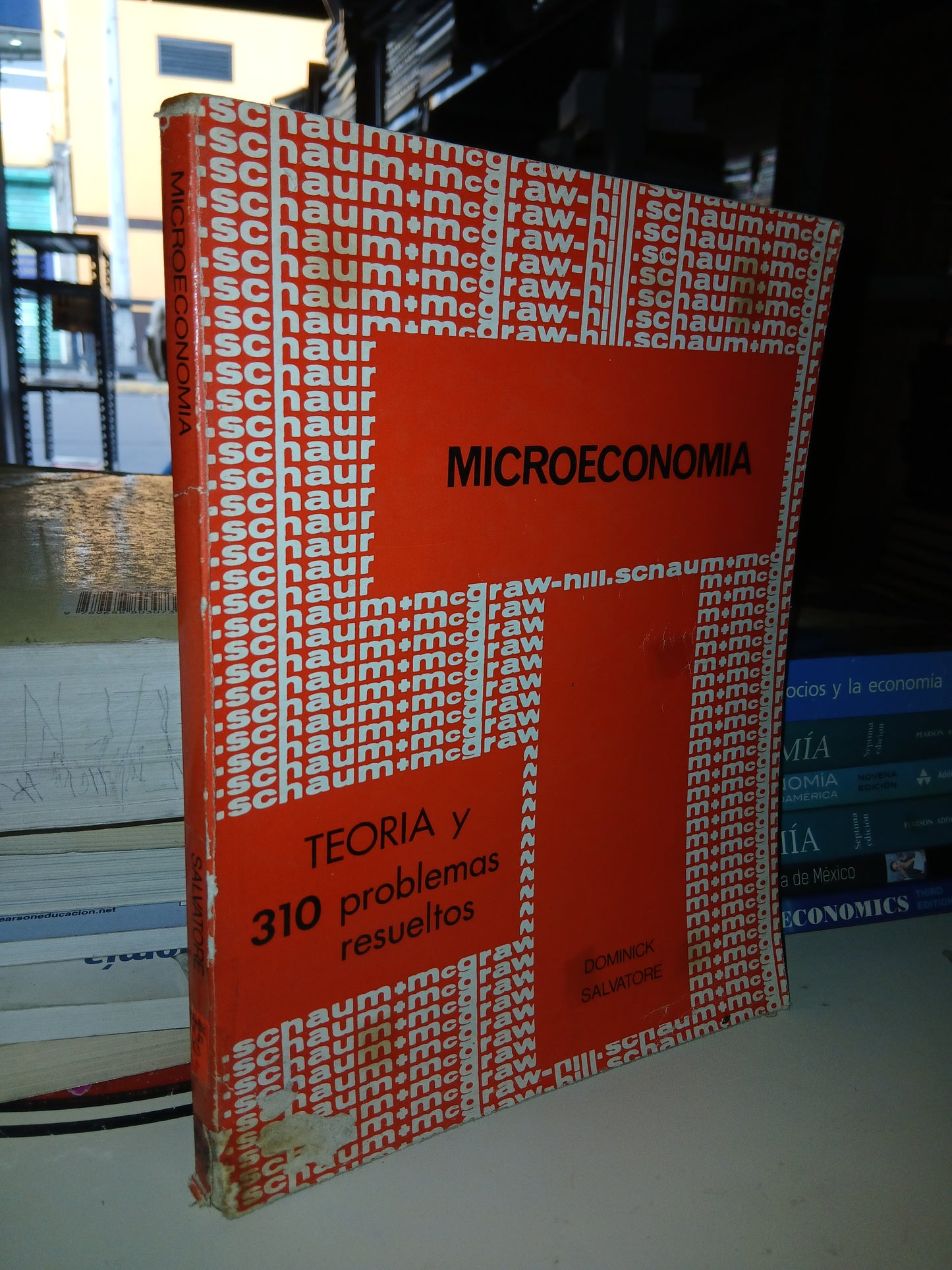 MICROECONOMIA (TEORÍA Y 310 PROBLEMAS RESUELTOS) POR DOMINICK SALVATORE USADO ADMINISTRACIÓN LITERARIO 207