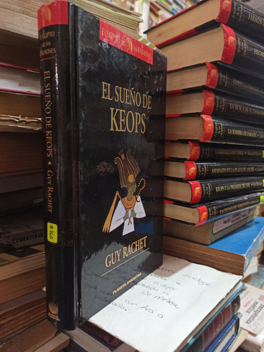 EL SUEÑO DE KEOPS POR GUY RACHET USADO NOVELAS ALDAMA