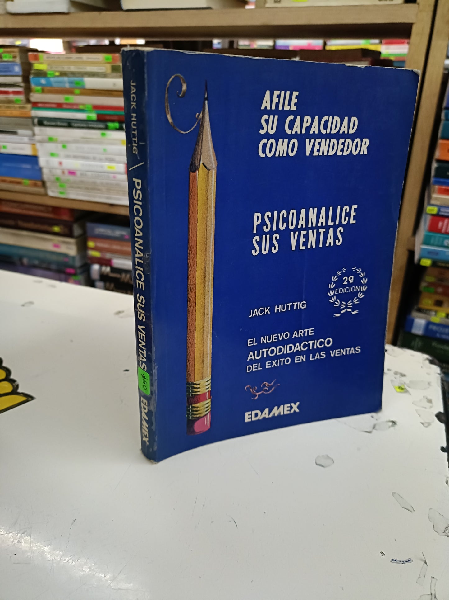 PSICOANALICE SUS VENTAS POR JACK HUTTIG USADO NOVELA LITERARIO 207