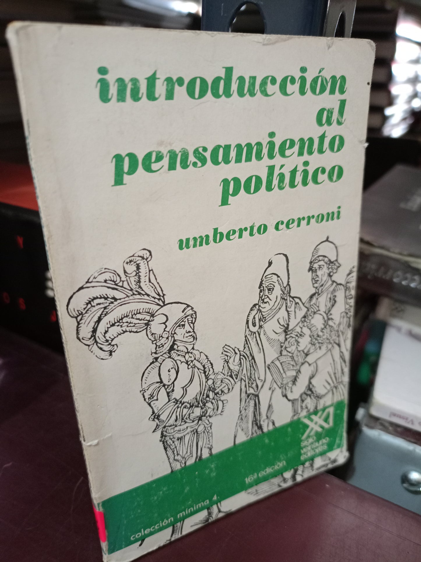INTRODUCCIÓN AL PENSAMIENTO POLITICO POR UMBERTO CERRONI USADO SOCIO.FILO LITERARIO 305